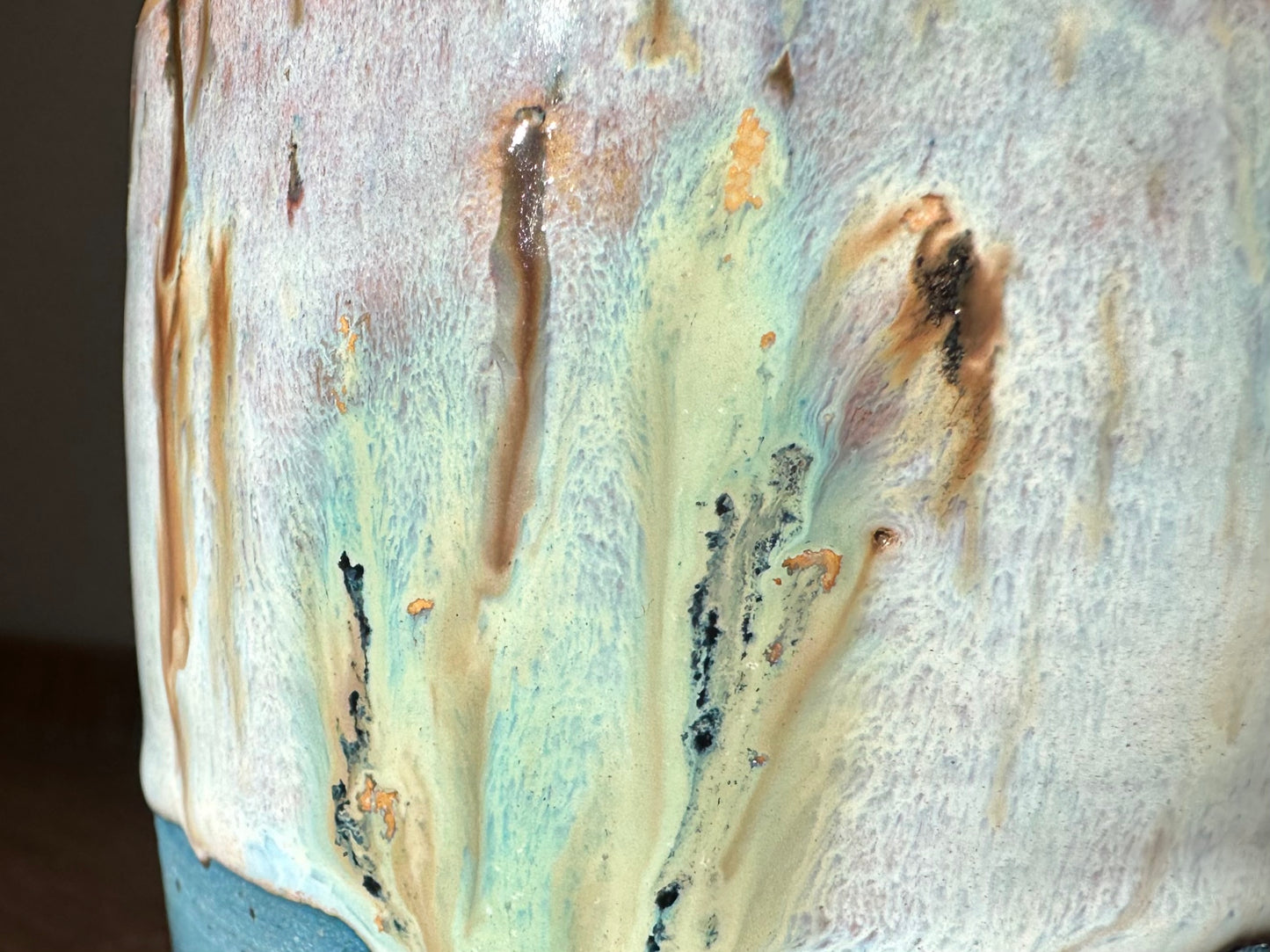 Tumbler- Speckled Pearl/Teal